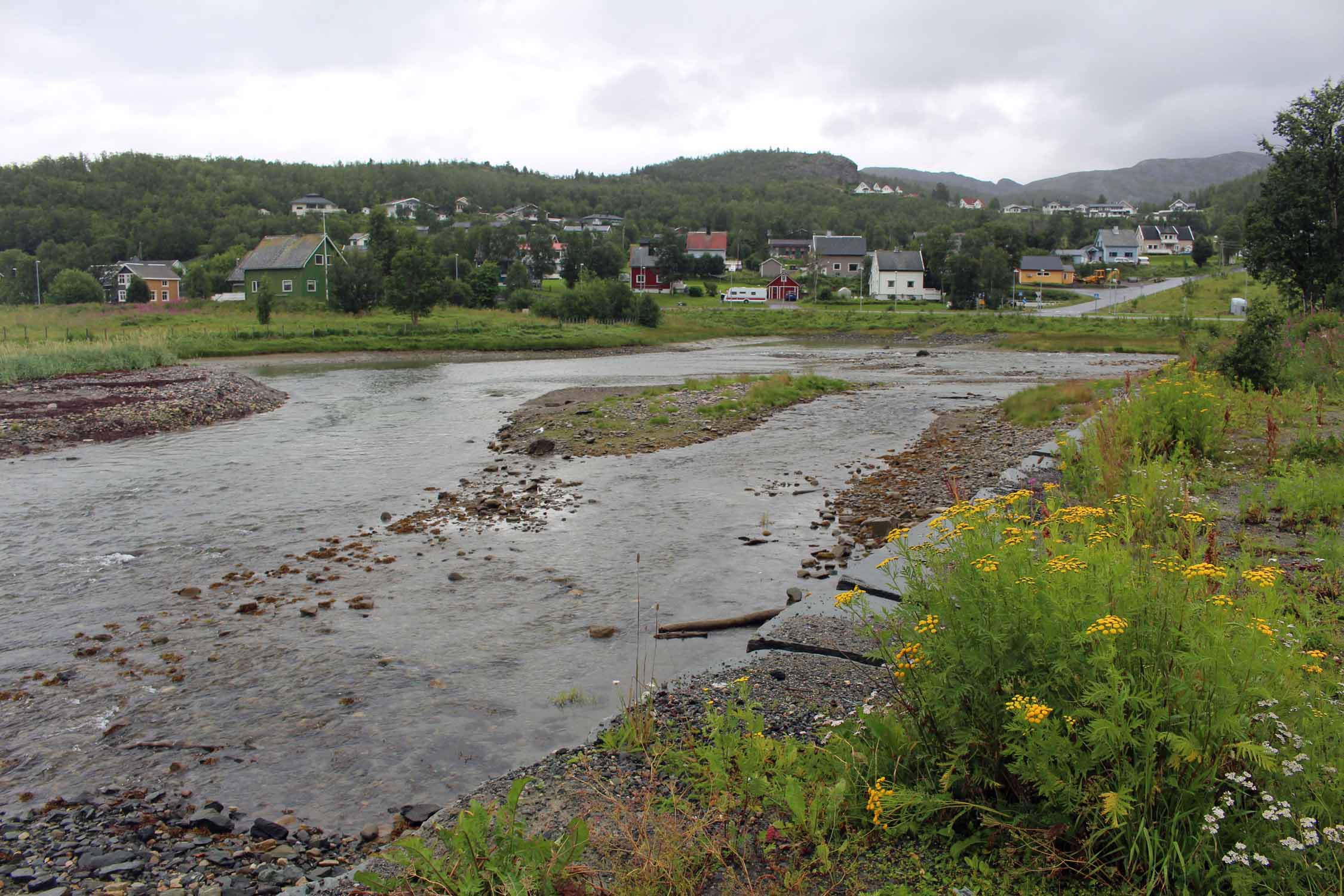 Laponie, Talvik, paysage