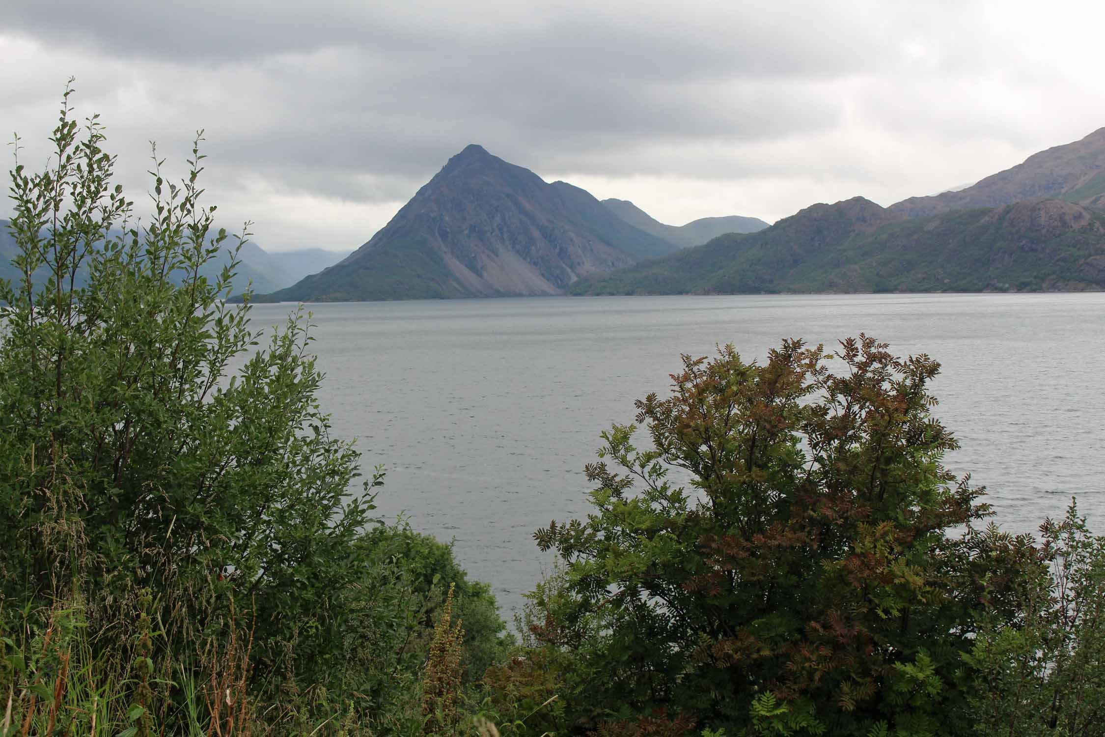 Laponie, Langfjord, paysage