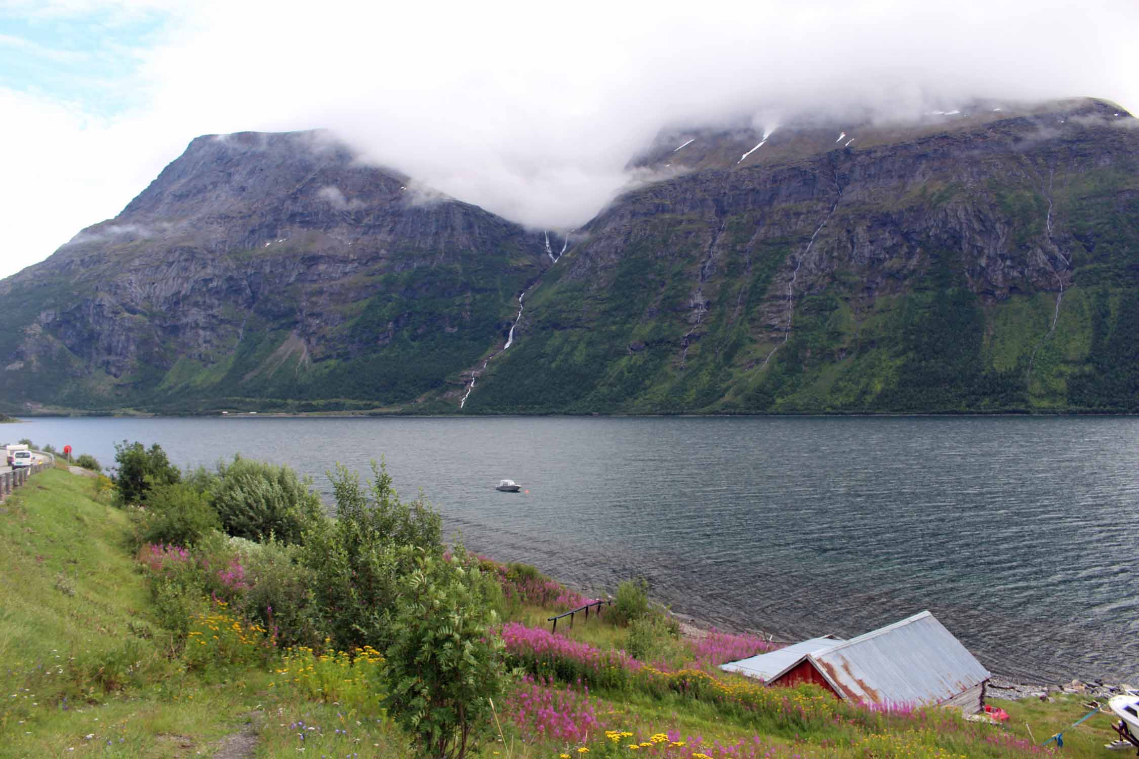 Laponie, Olderdalen, Kafjorden, paysage