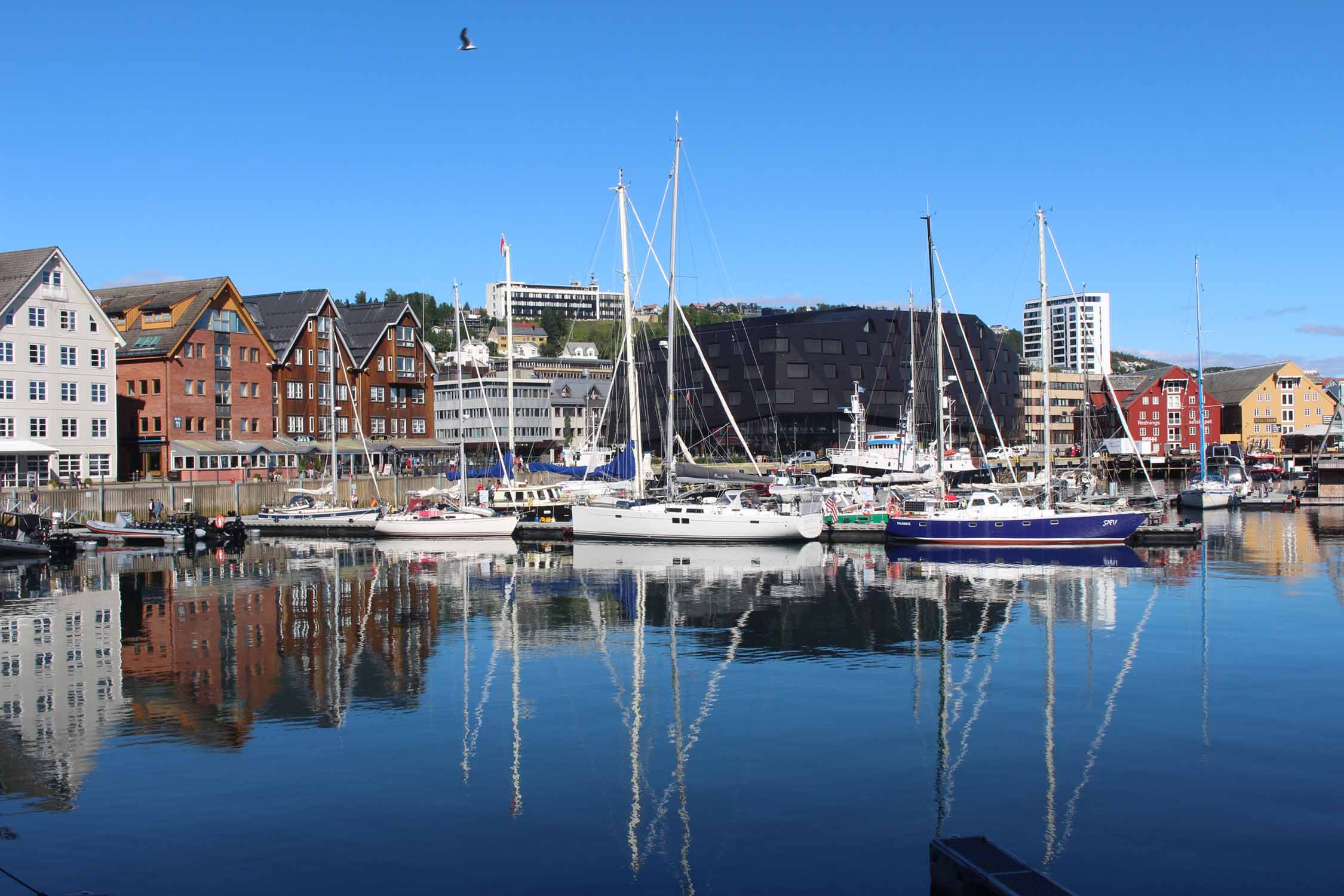 Norvège, Tromso, port