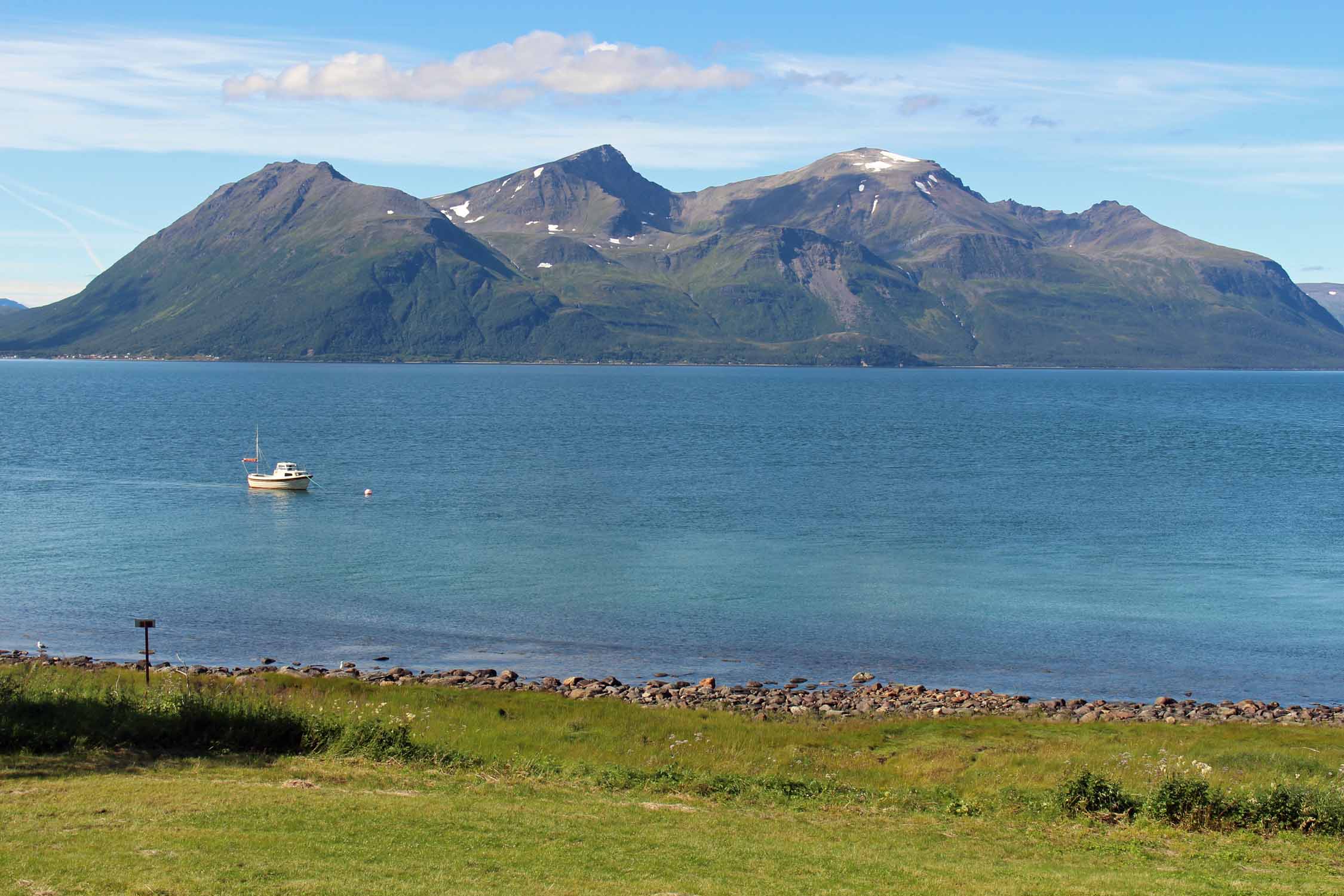 Norvège, fjord Ulls, paysage