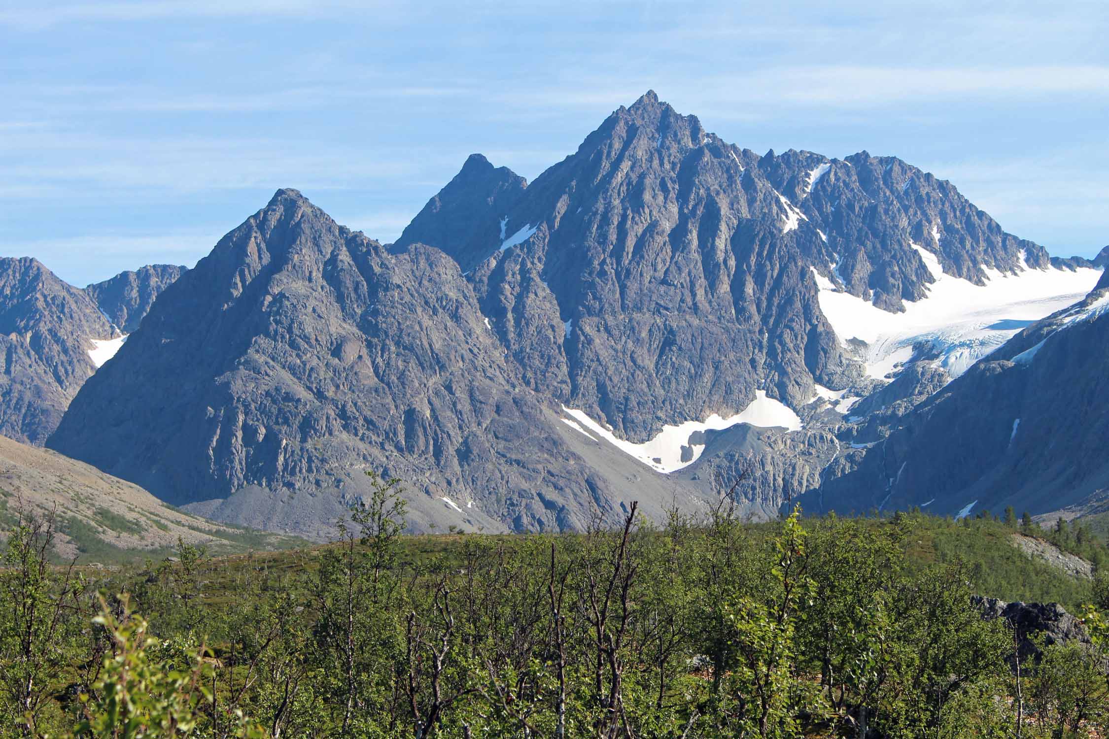 Alpes de Lyngen, paysage