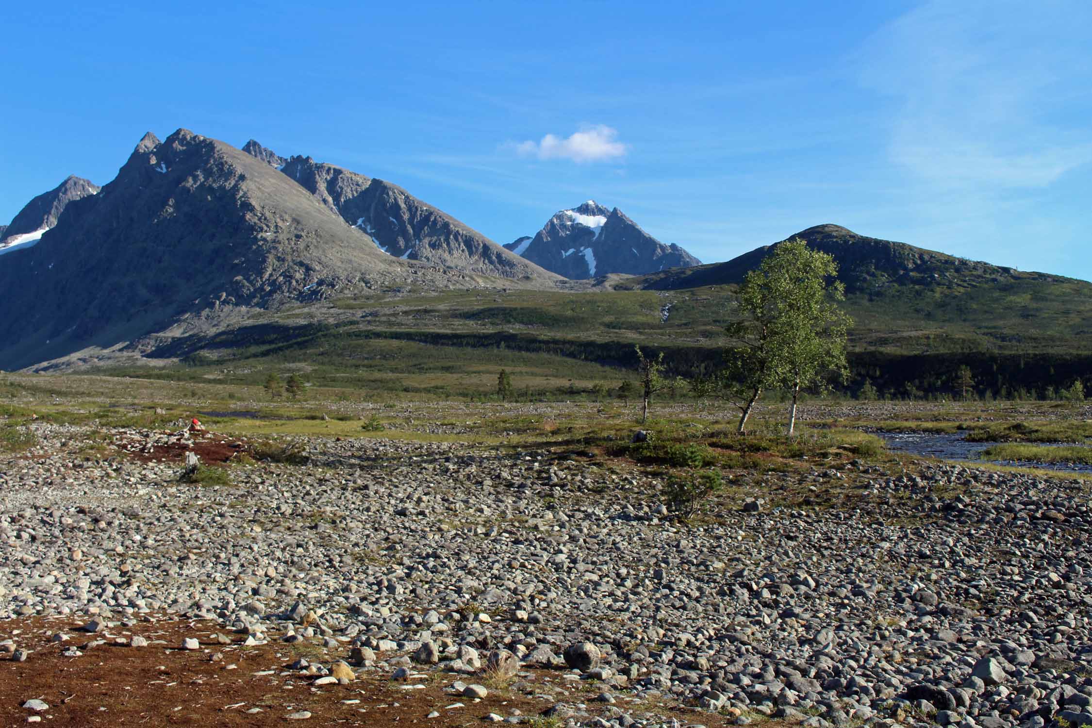 Laponie, Norvège, Alpes de Lyngen, paysage