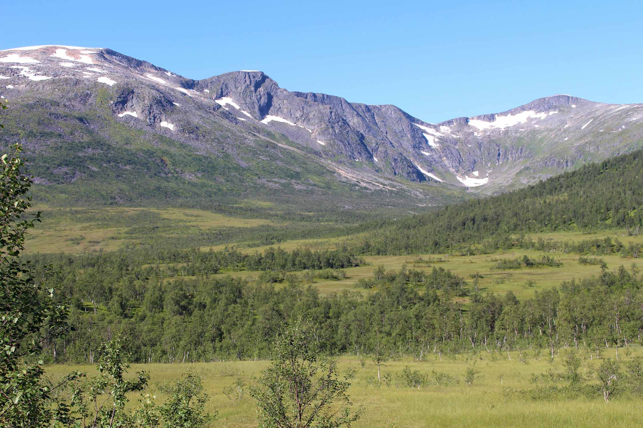 Norvège, île de Senja, Tredjefjellet