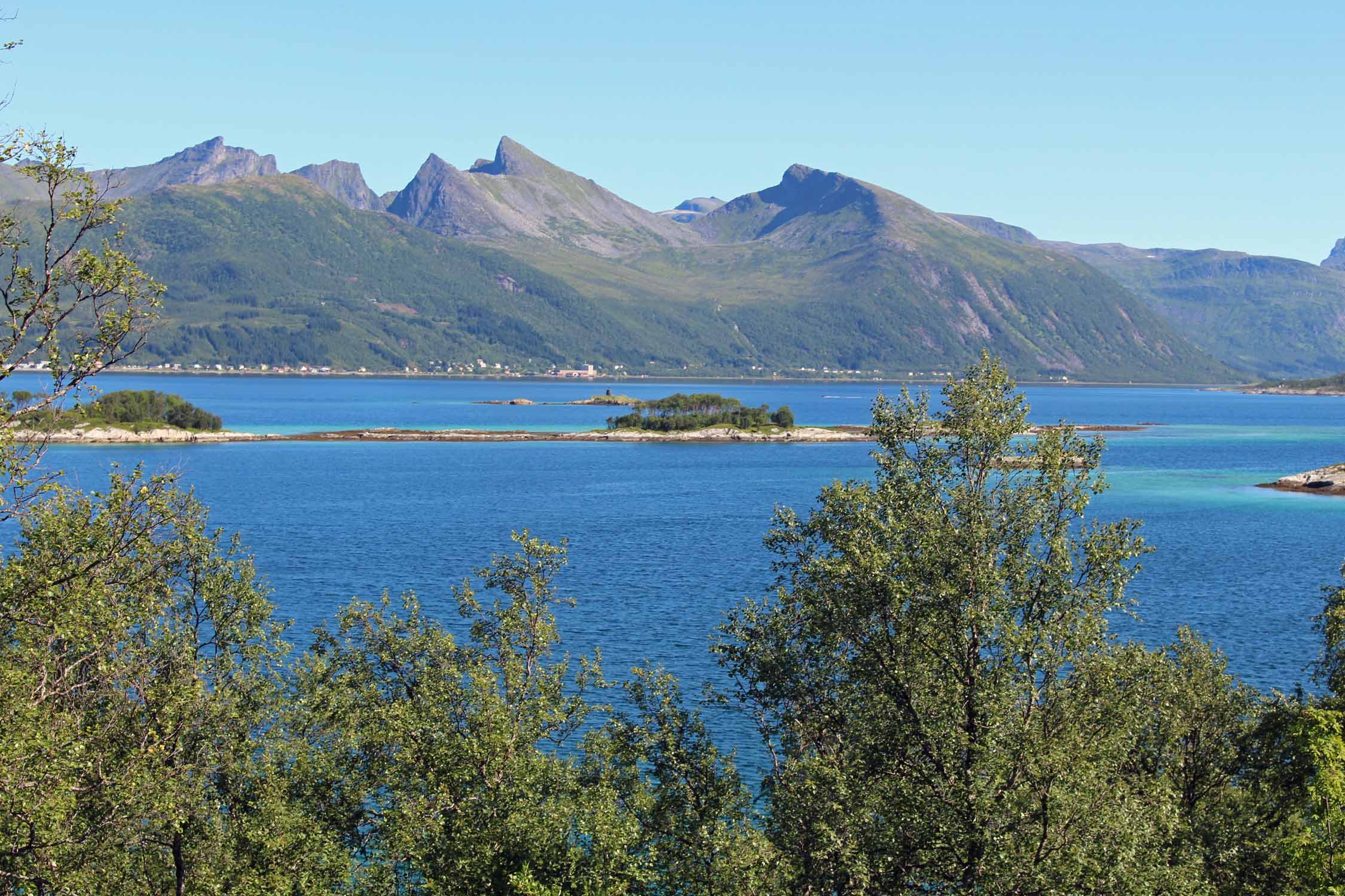 Norvège, île de Senja, panorama