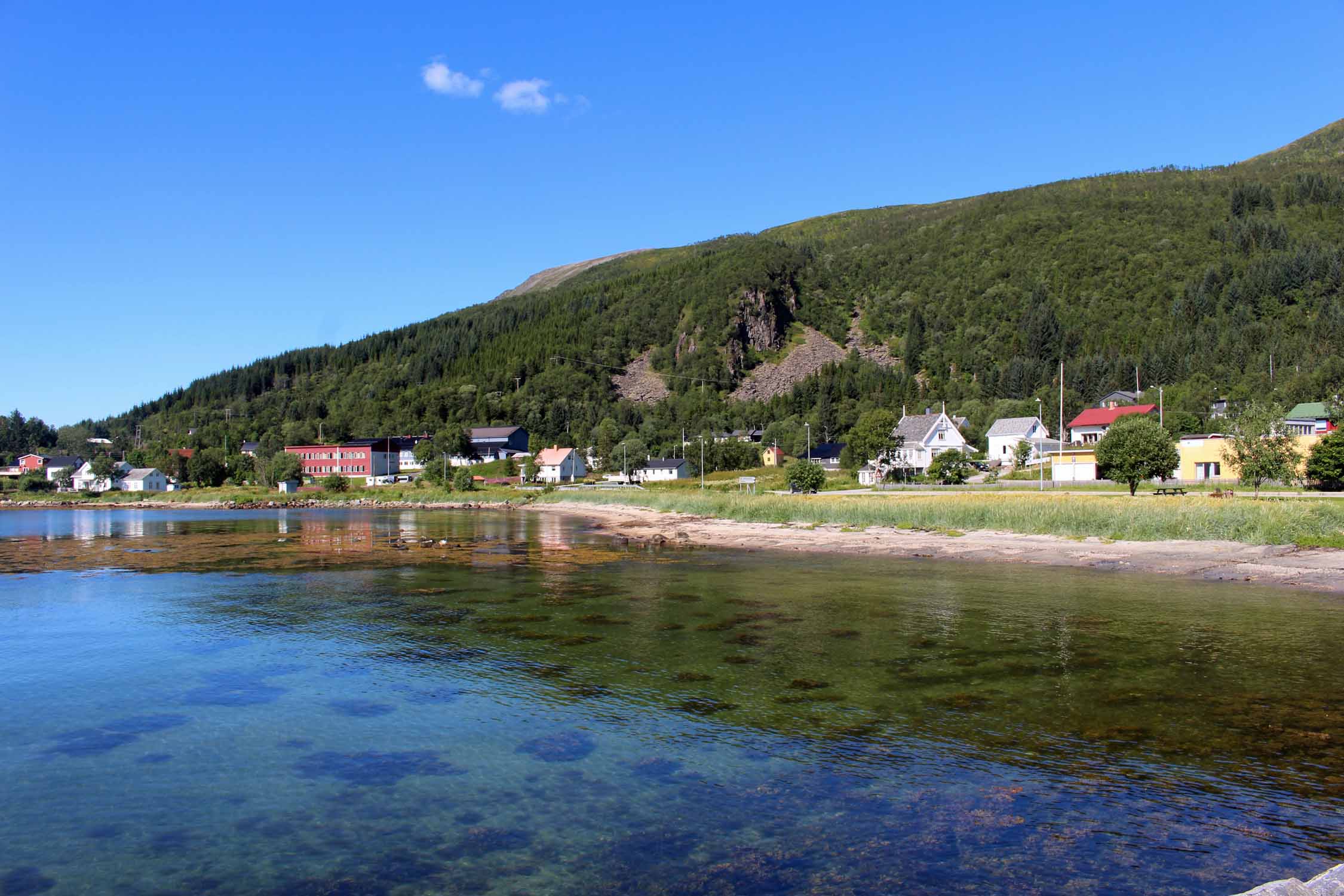 Norvège, île de Senja, Bergsbotn