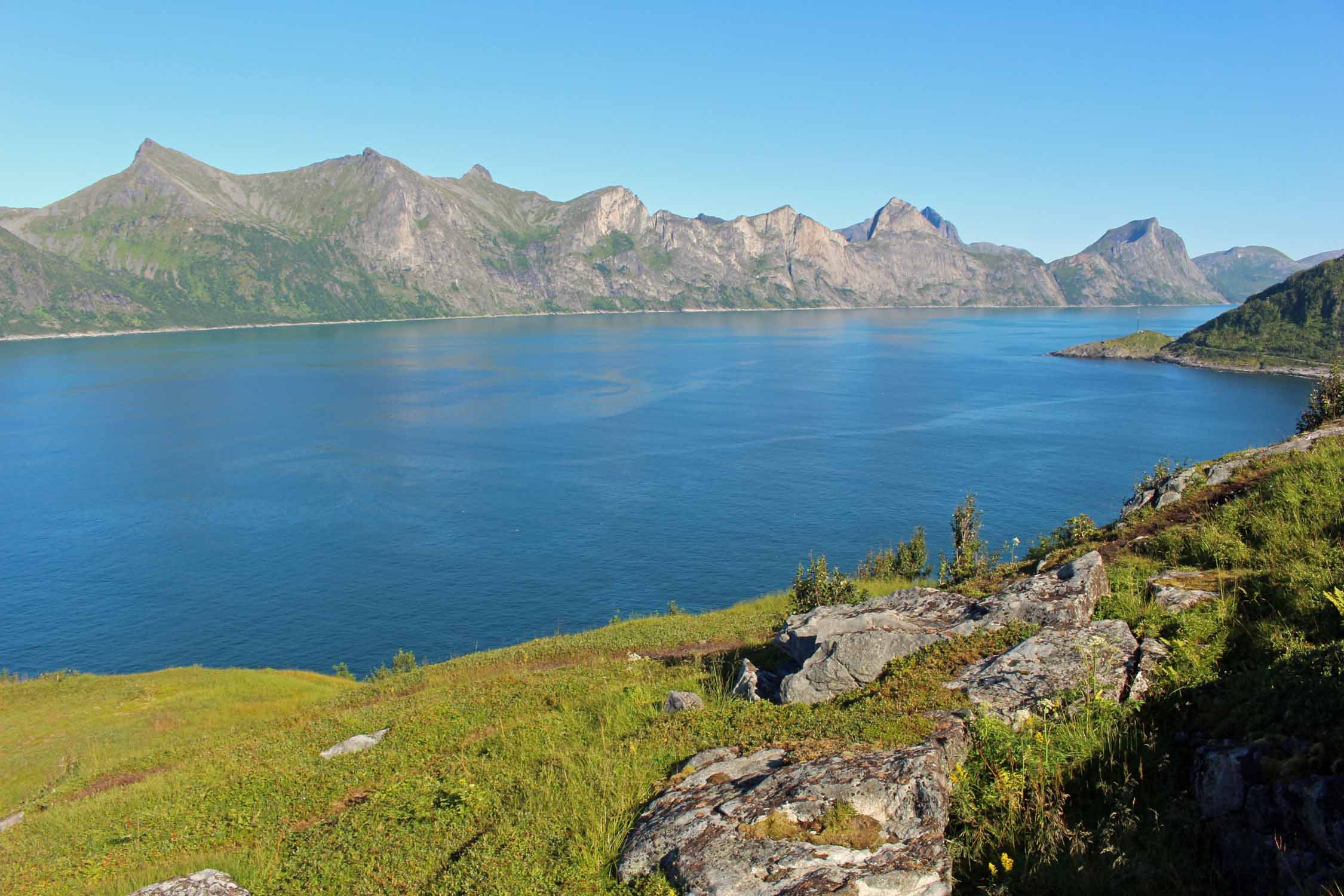 île de Senja, Mef fjord