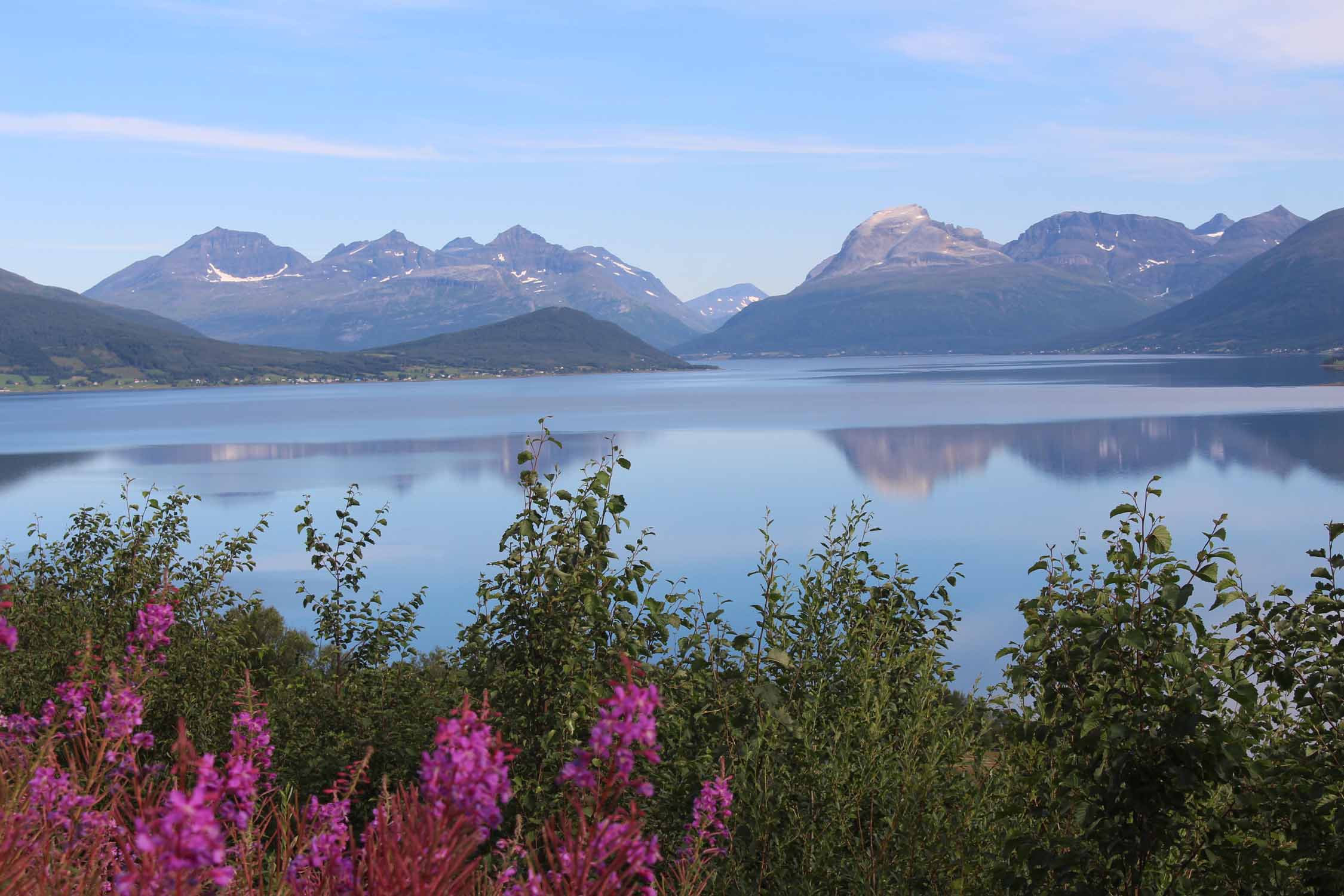 Norvège, Markenes, paysage