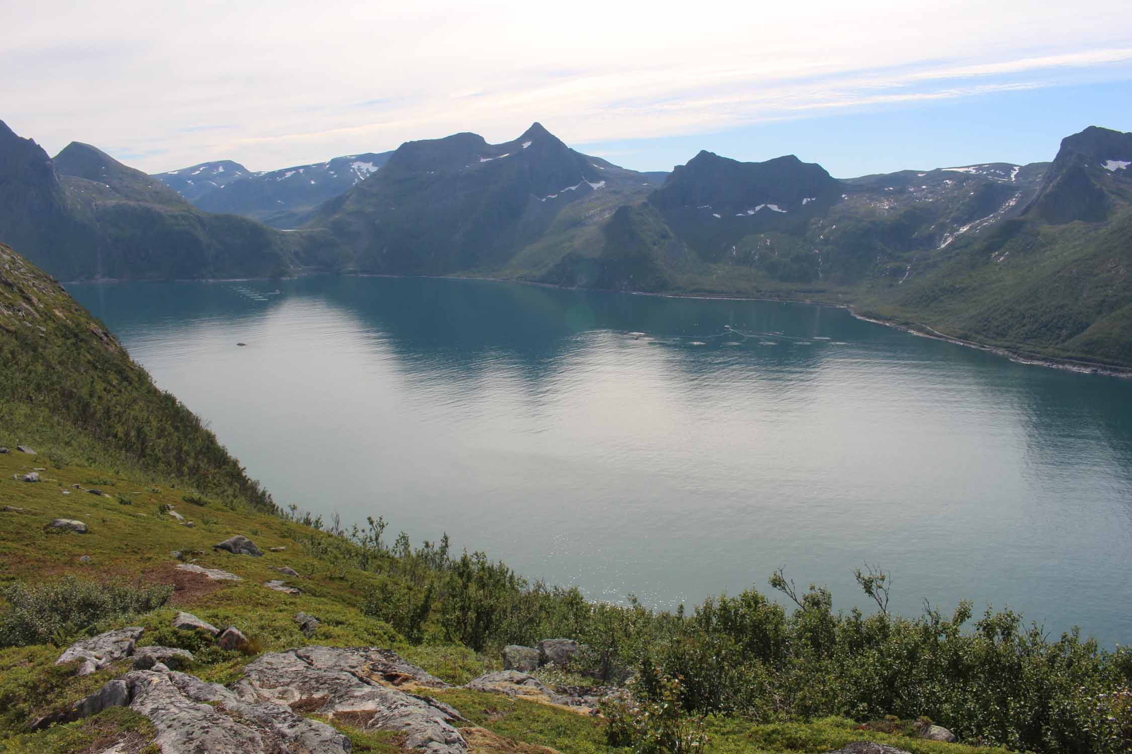 île de Senja, fjord Ornf