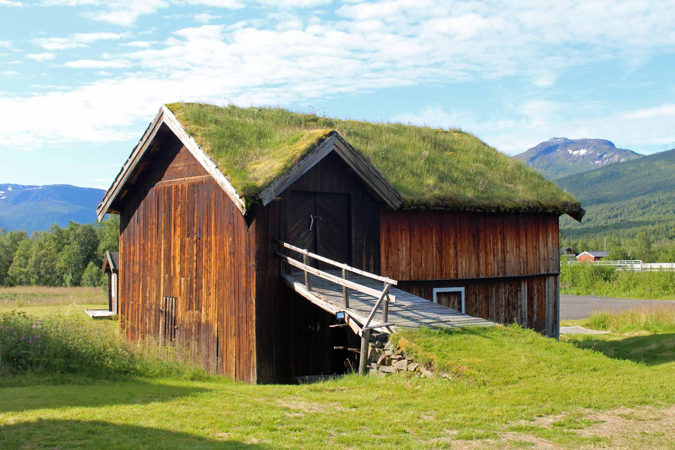 Norvège, musée Bardu Bygdetun
