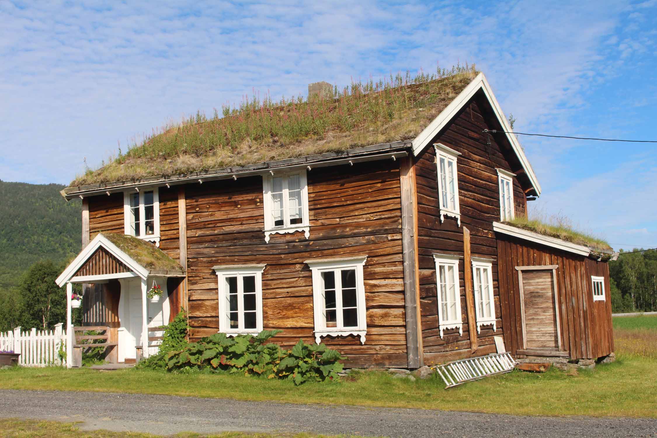 Norvège, musée Bardu Bygdetun, maison