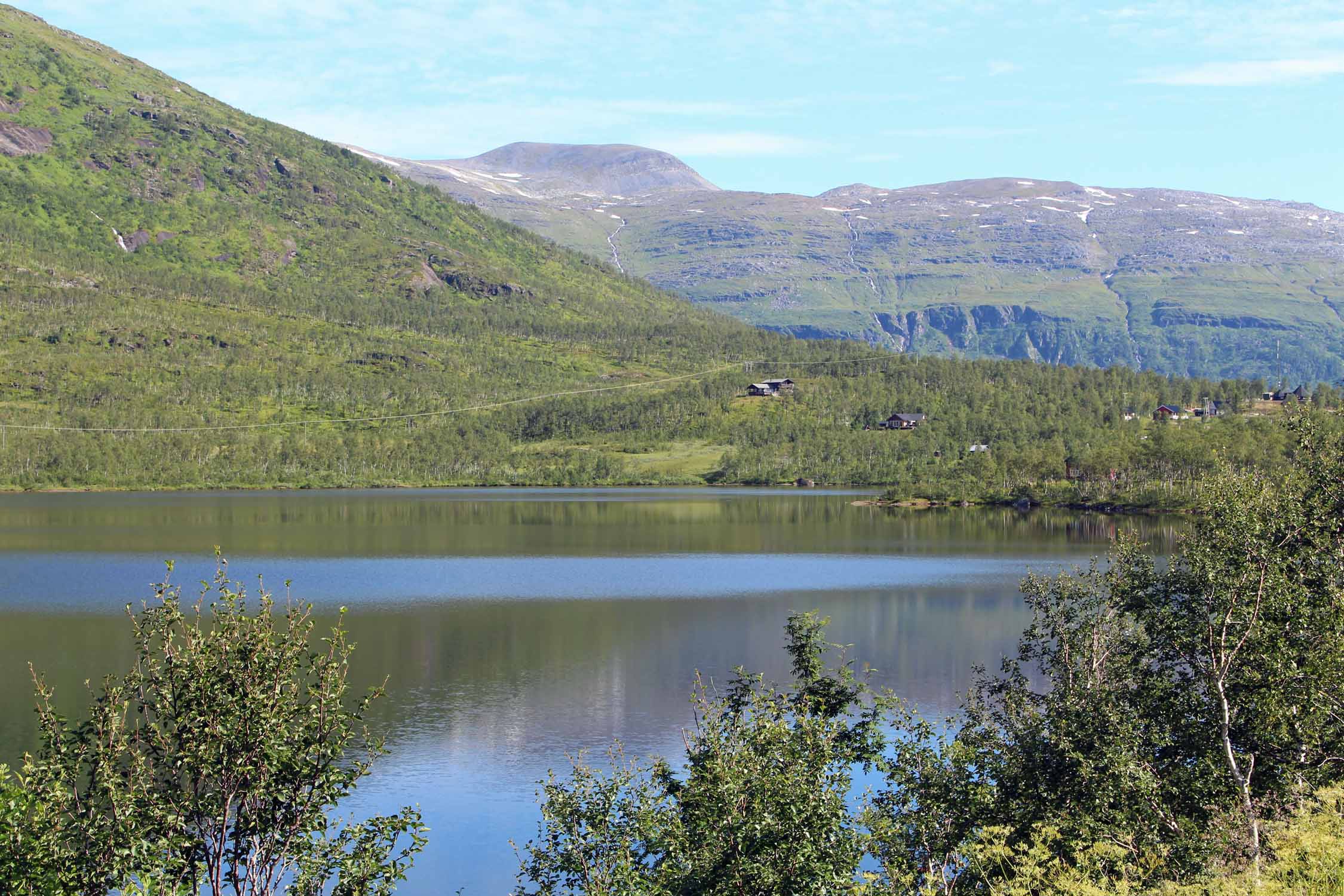 Norvège, lac Lapphaugvatnet