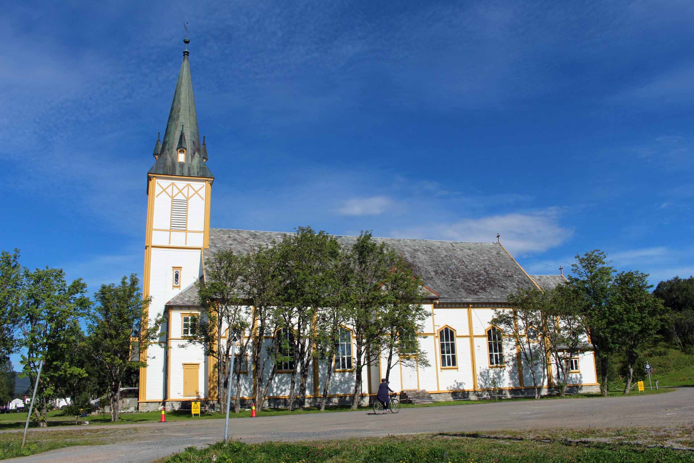 Norvège, Evenskjer, église