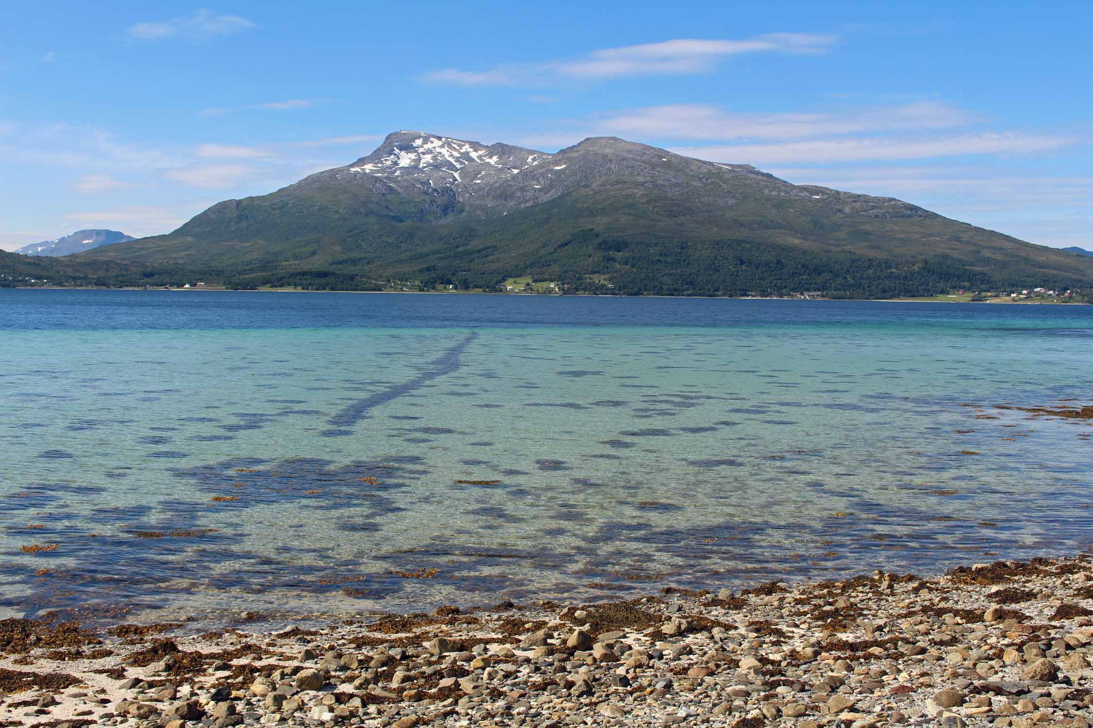 Norvège, Evenskjer, paysage