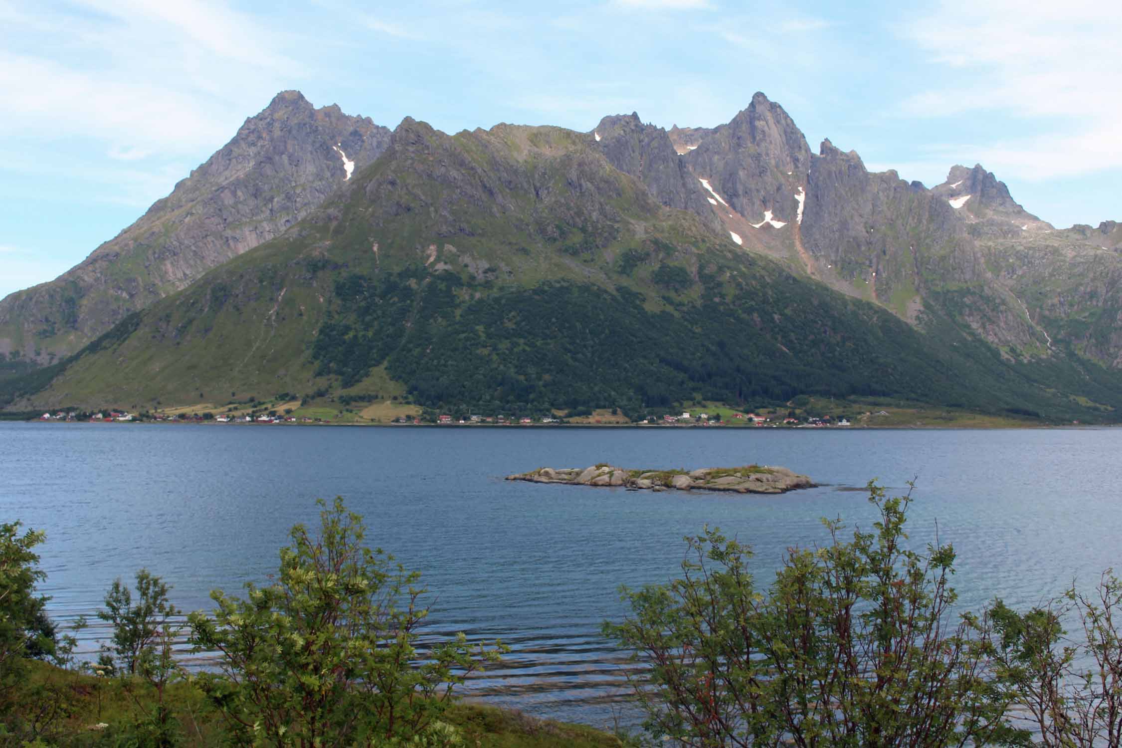 Norvège, Lofoten, Sildpollnes, fjord