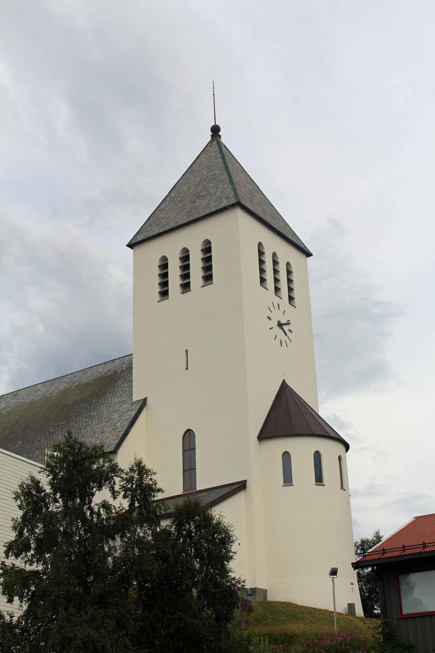 Norvège, Lofoten, Svolvaer, église