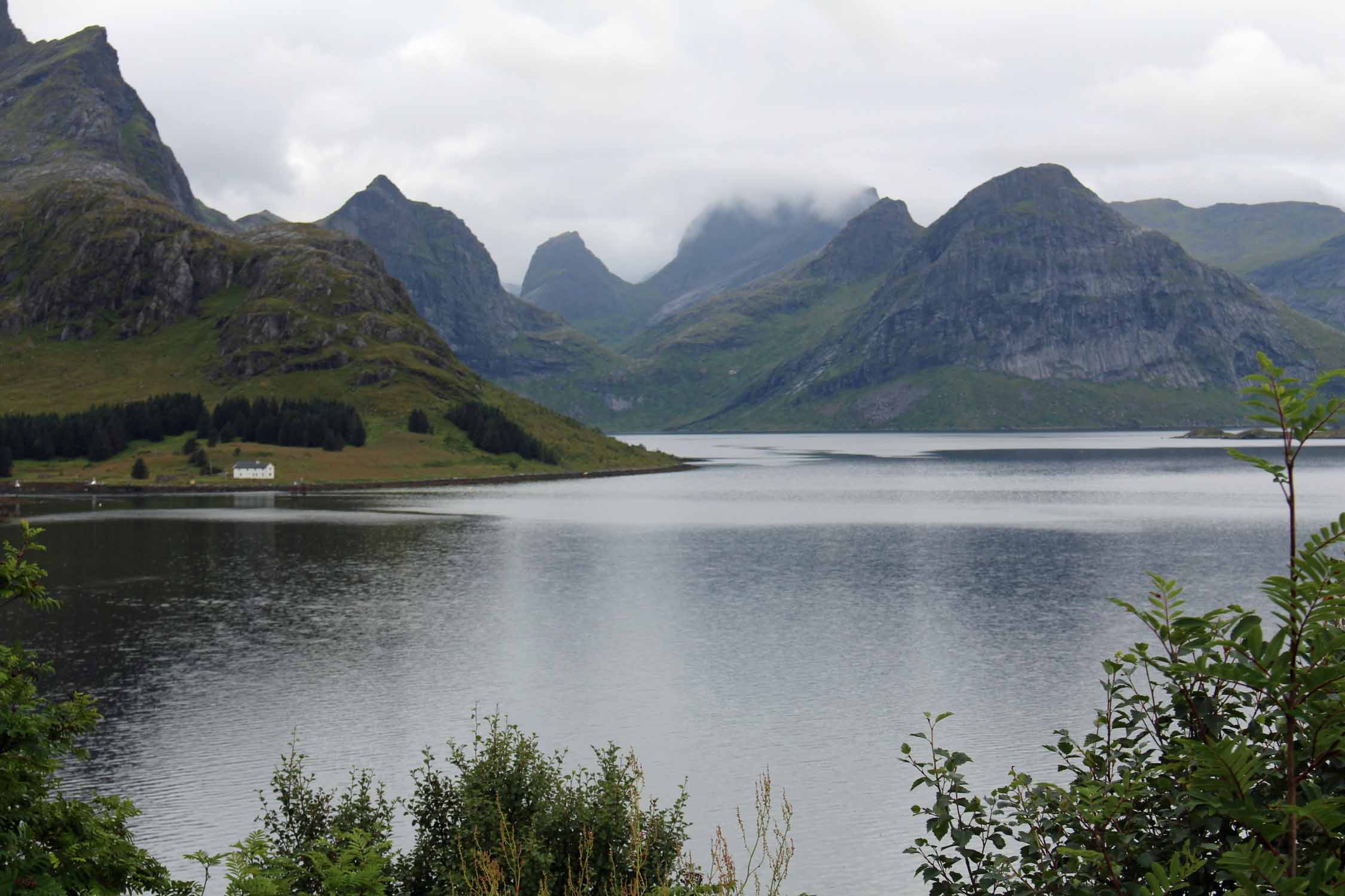 Norvège, Lofoten, Stromsnes, paysage