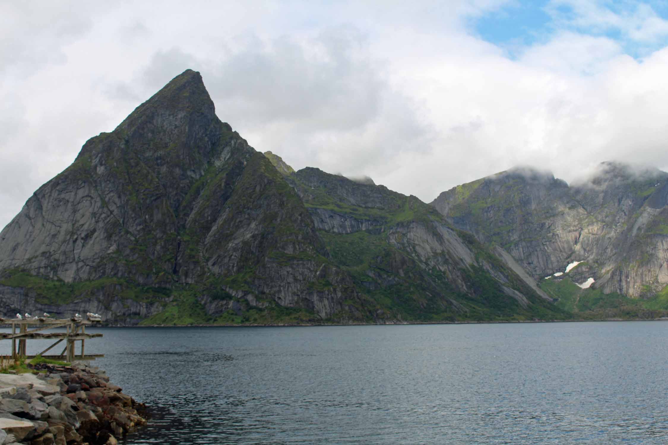 Norvège, Lofoten, Hamnoy, paysage