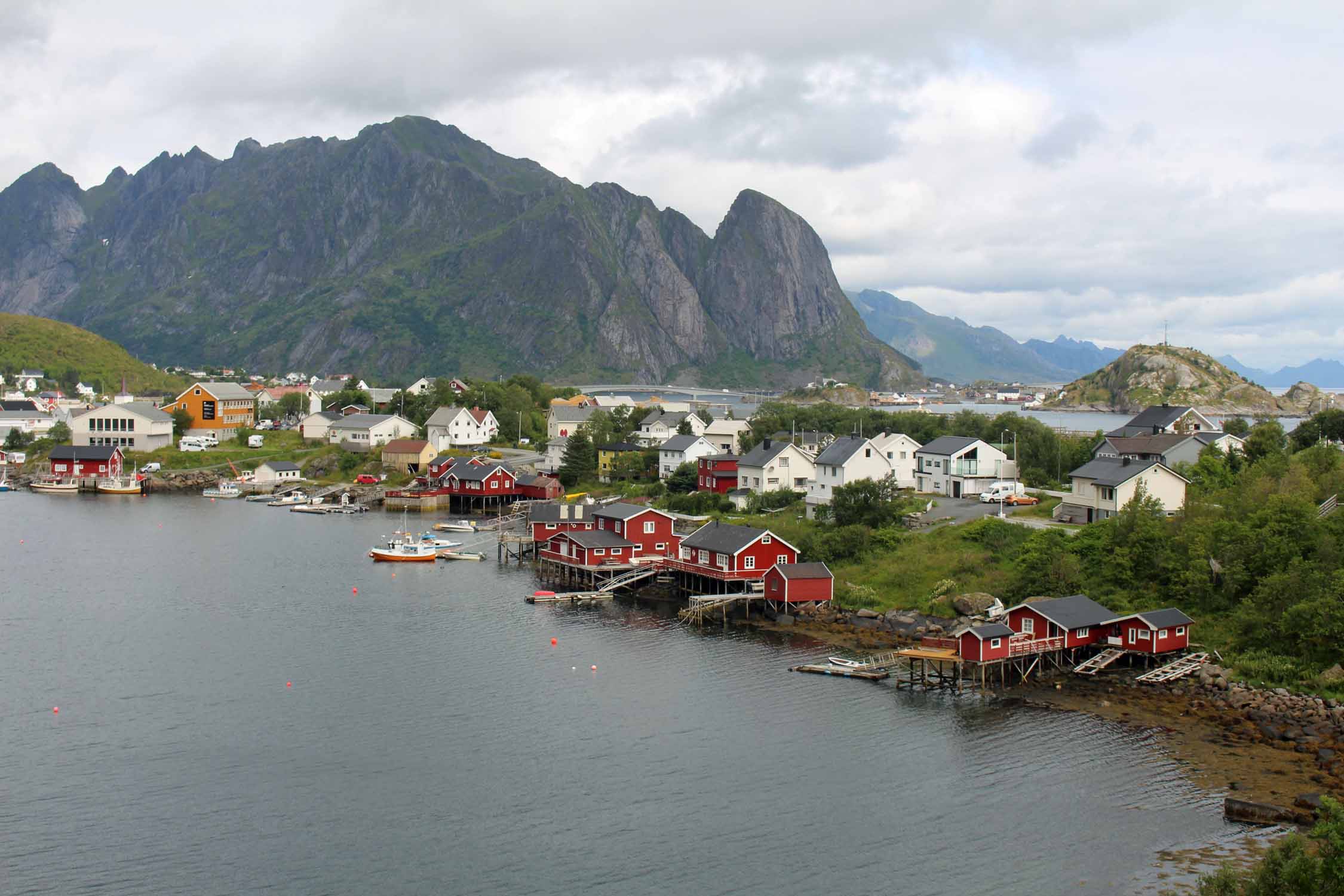 Norvège, Lofoten, Reine, village