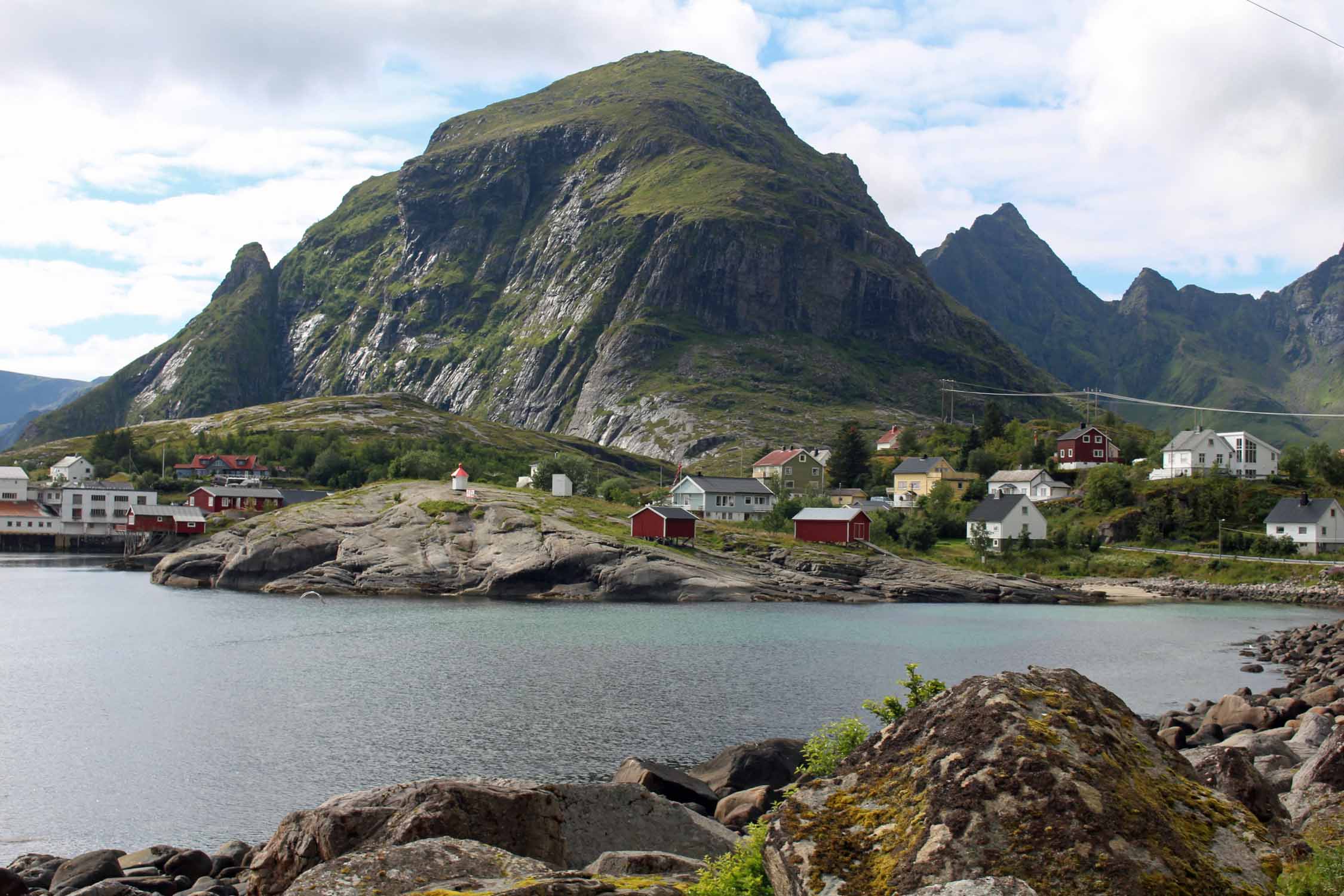 Norvège, Lofoten, A, paysage