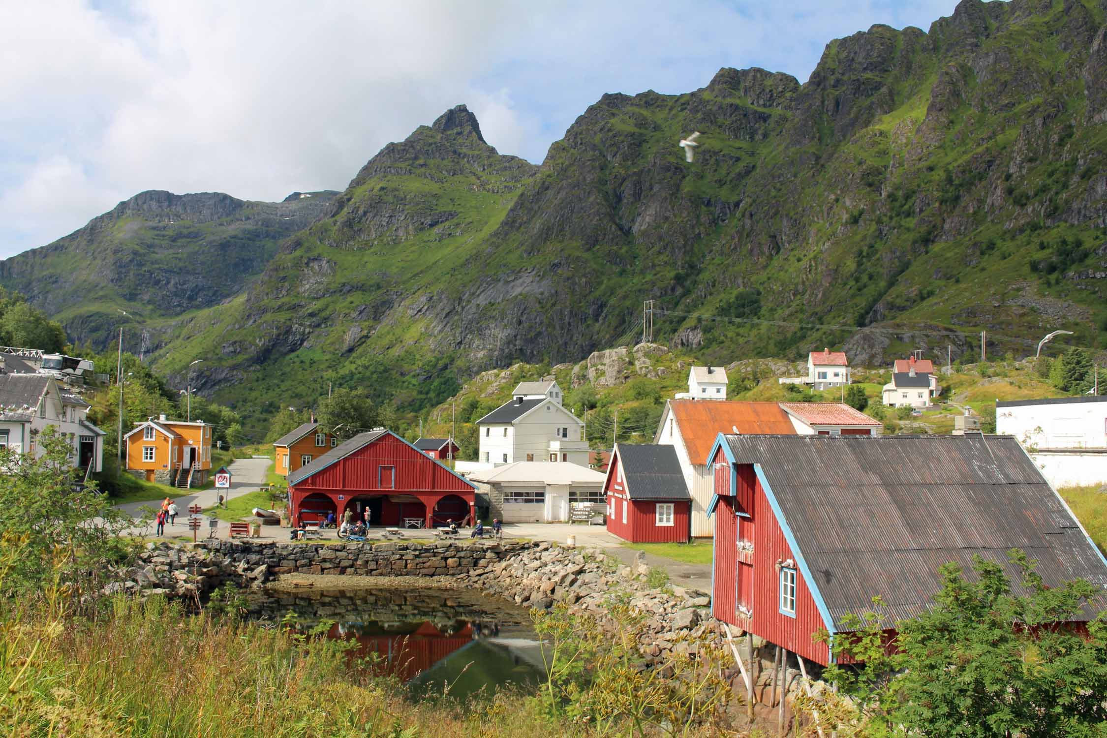 Lofoten, village de A