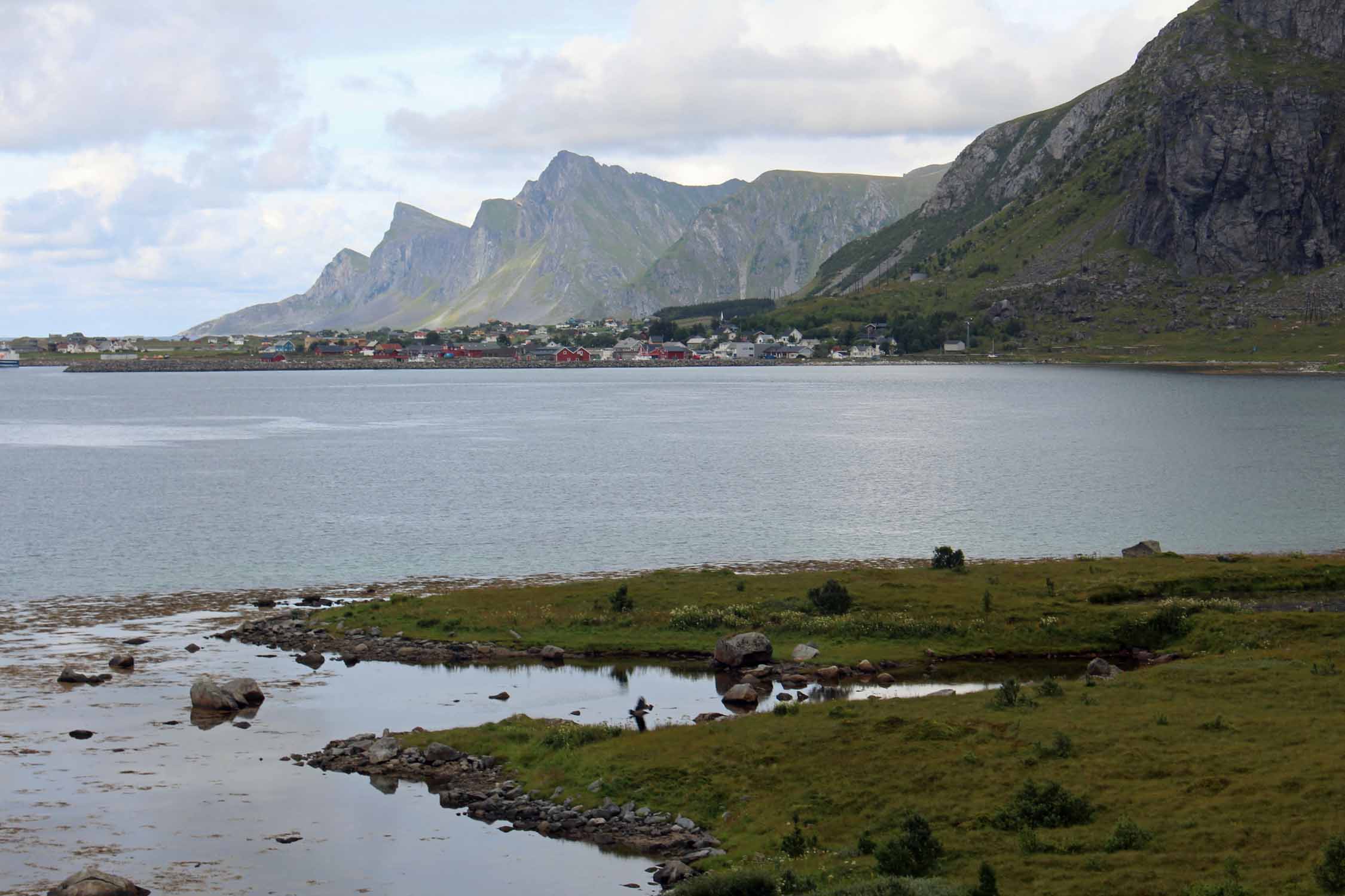 Norvège, Lofoten, Ramberg, paysage