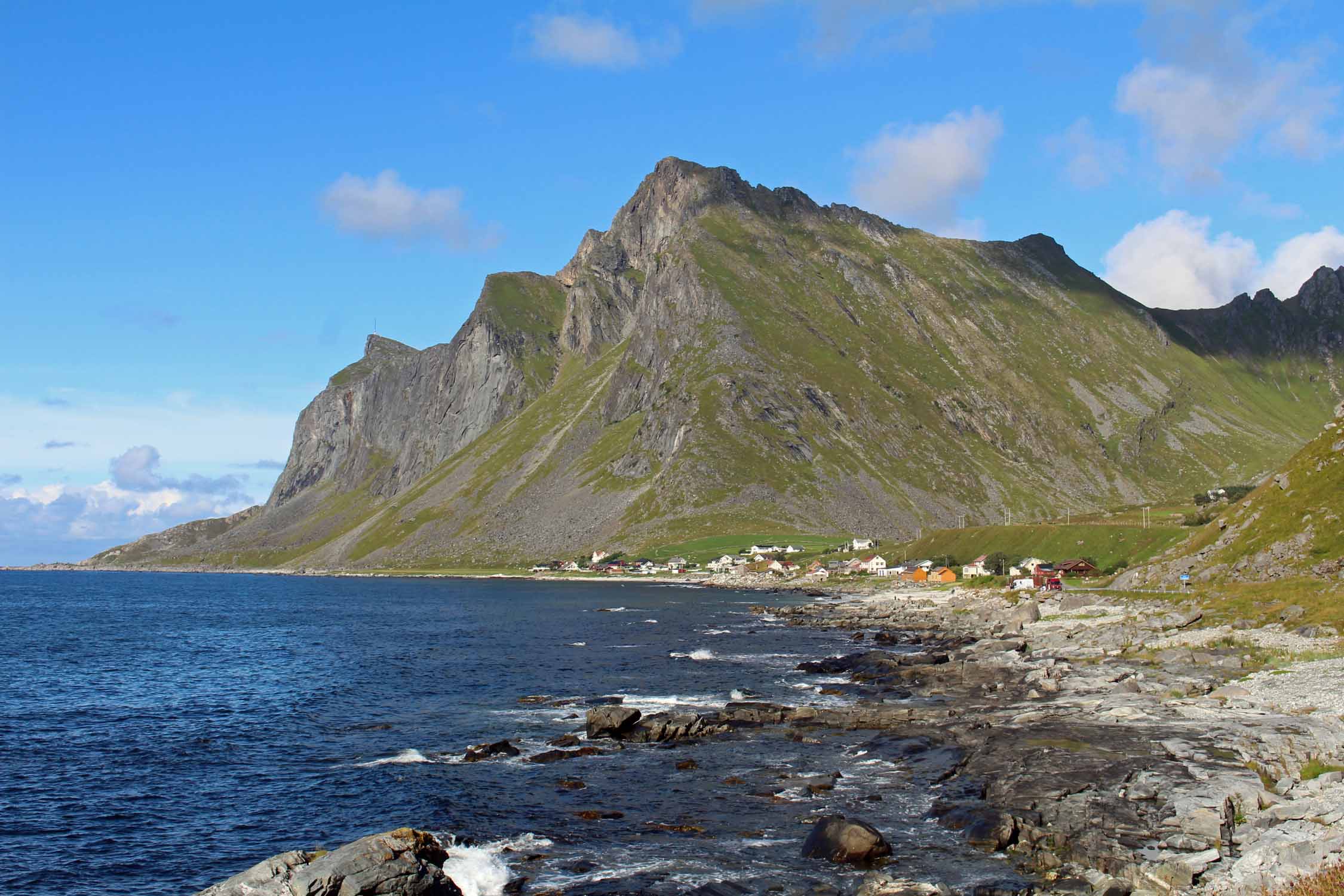 Norvège, Lofoten, Vikten, paysage