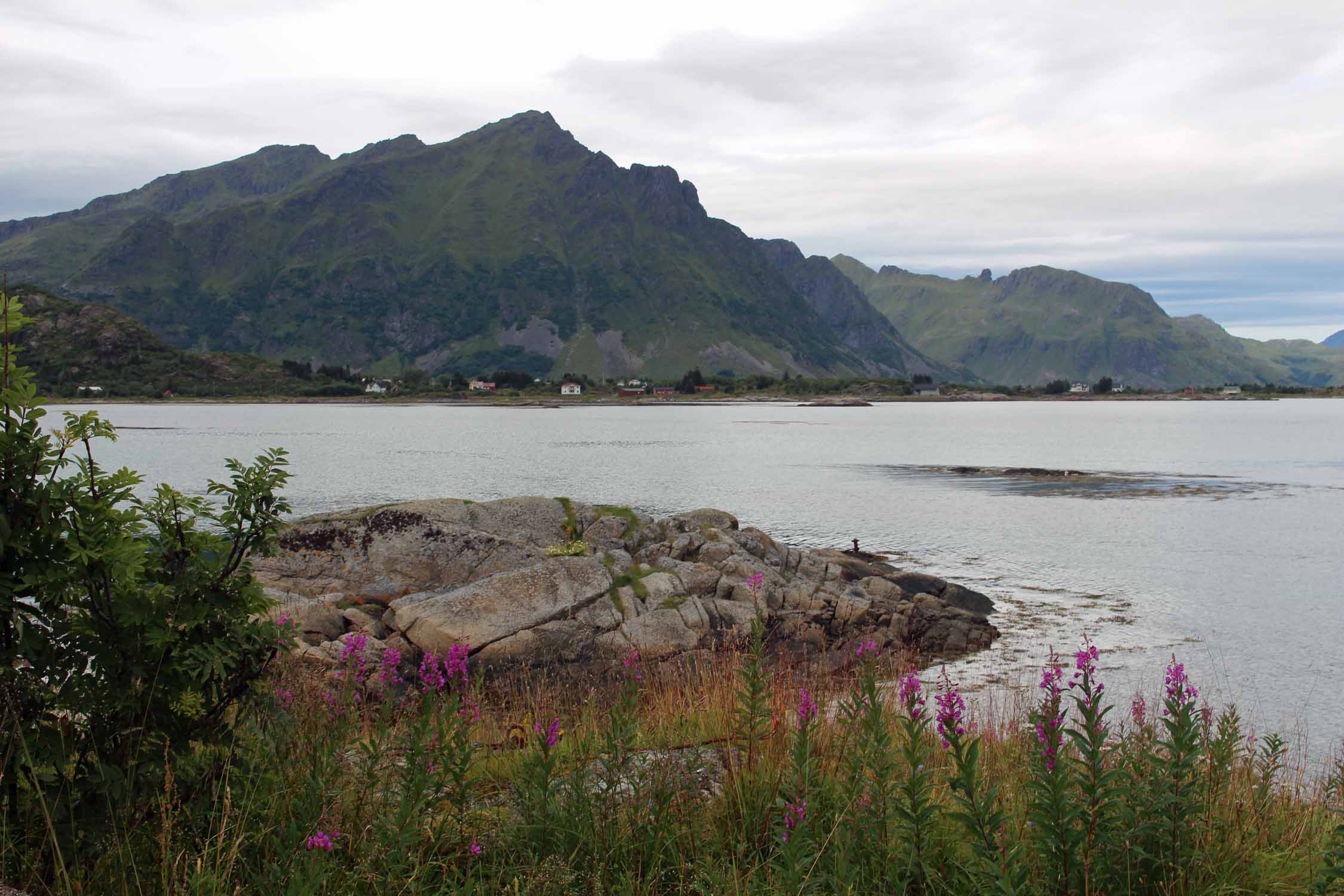 Norvège, Lofoten, Steine, paysage