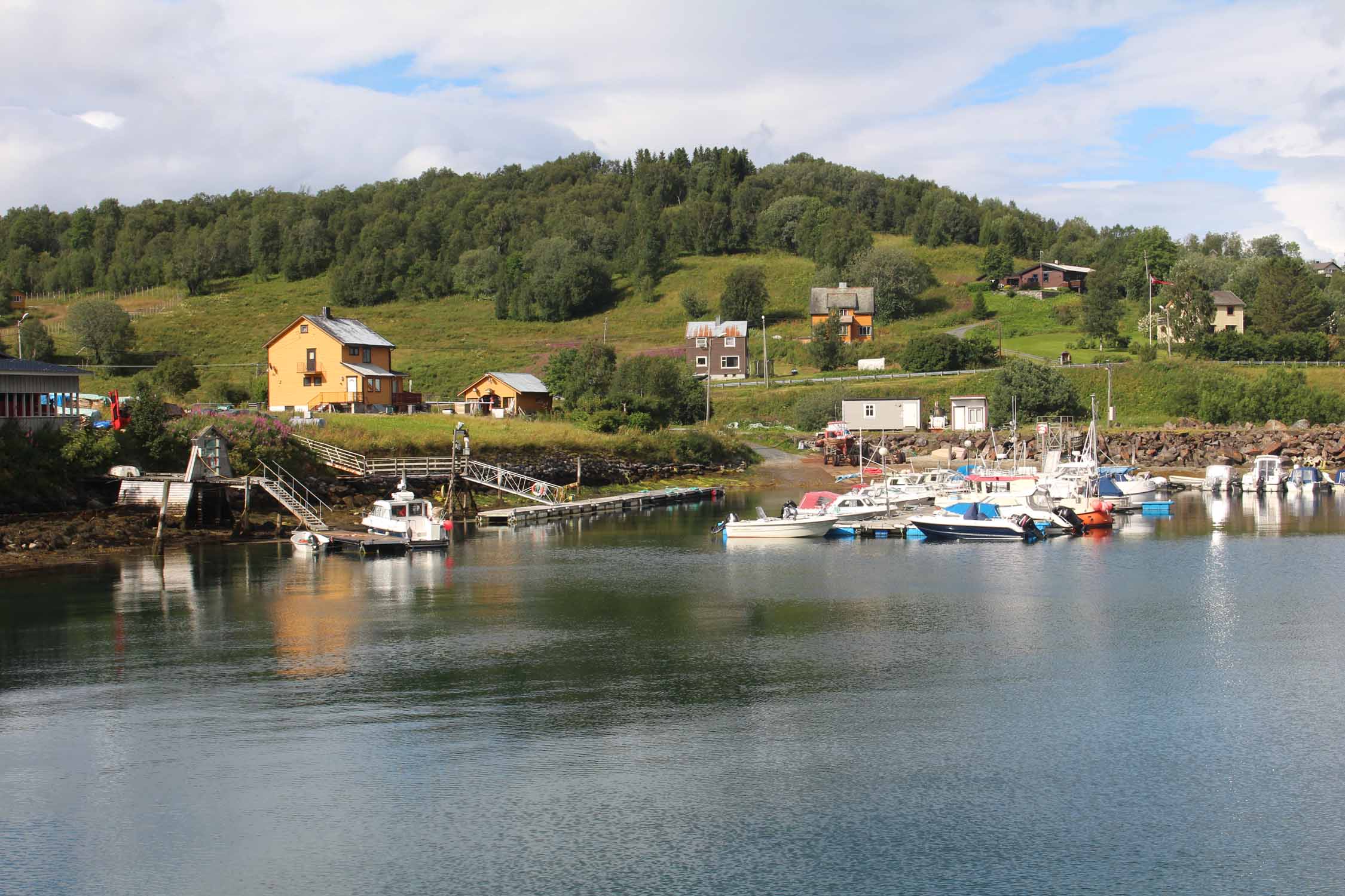 Norvège, Tovik, port