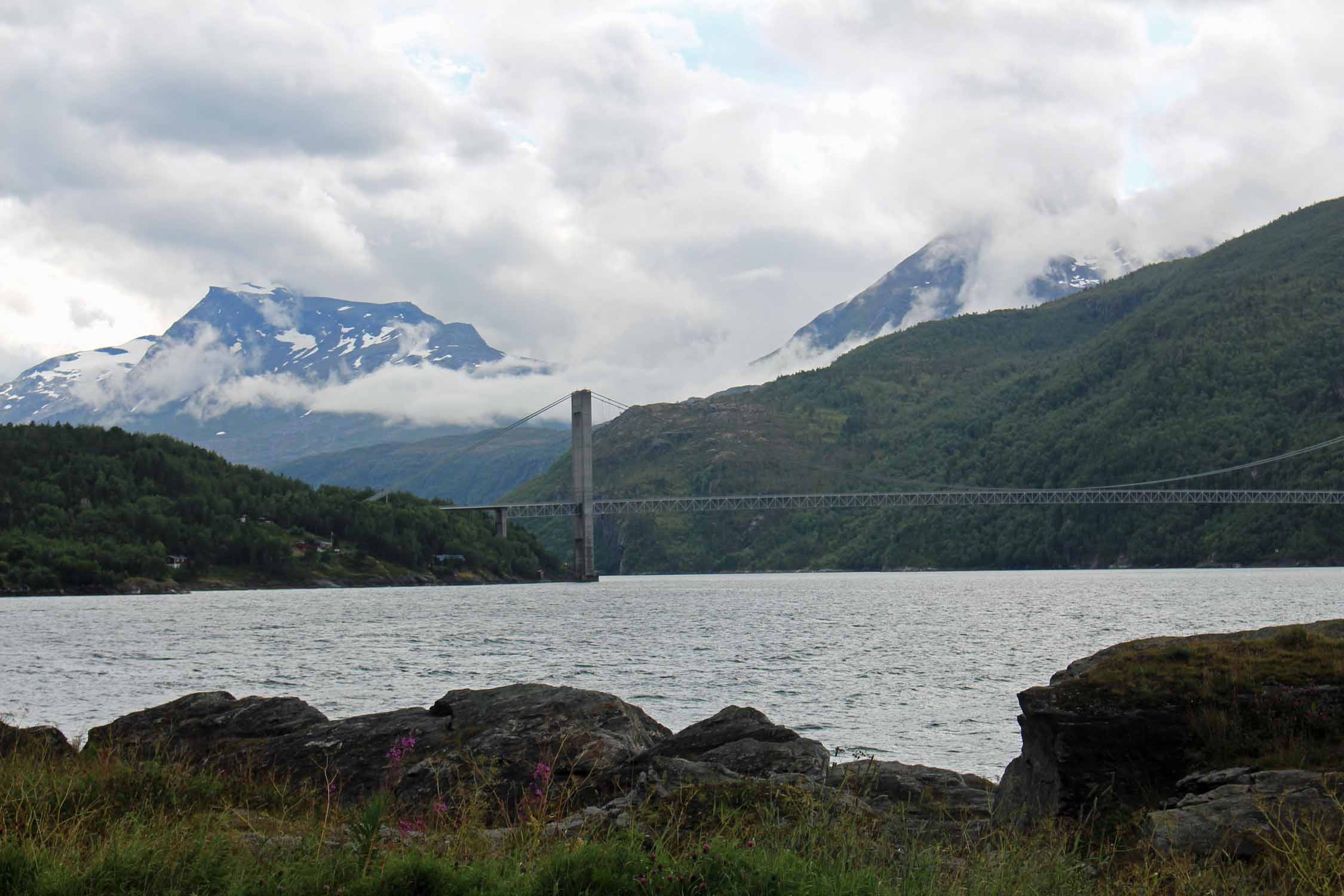 Norvège, pont Skjombrua