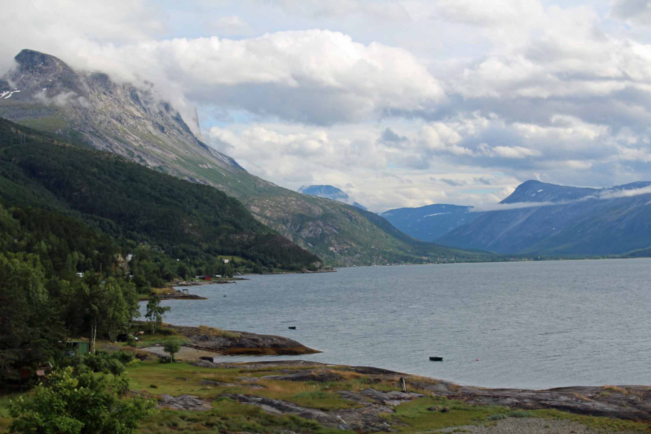 Norvège, fjord Skjomen