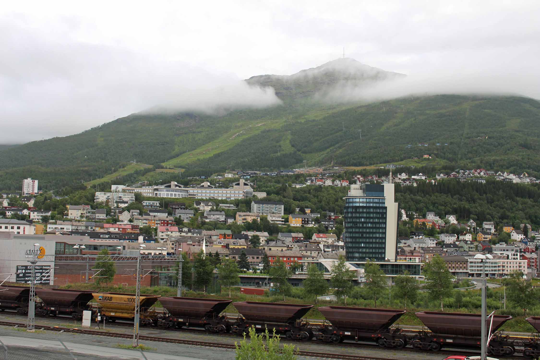 Norvège, Narvik, paysage