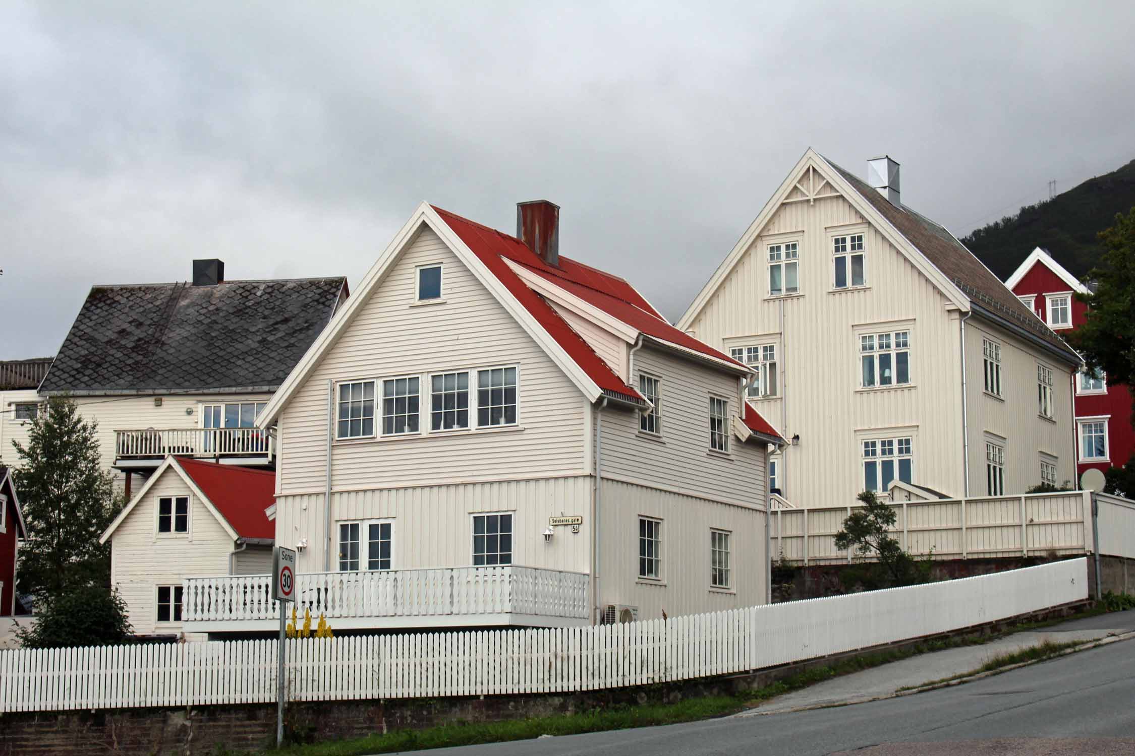 Narvik, maisons typiques