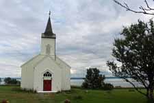 Laponie, &eacute;glise de Kistrand