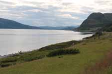 Laponie, Smorfjord, paysage
