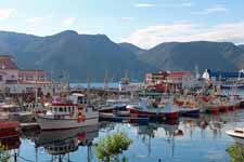 Laponie, Honningsvag, paysage