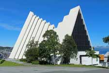 Norv&egrave;ge, Tromso, cath&eacute;drale Arctique