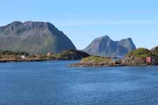 Norv&egrave;ge, &icirc;le de Senja, Hamn, paysage