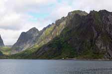 Norv&egrave;ge, Lofoten, Hamnoy, montagne