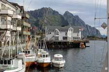 Norv&egrave;ge, Lofoten, Henningsvaer, bateaux