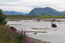 Norv&egrave;ge, Lofoten, Sundklakkstraumen, paysage