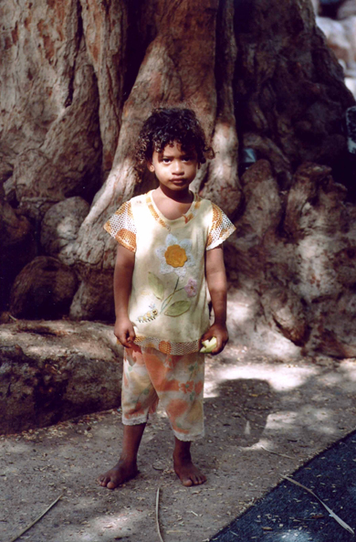 Tiwi, jeune fille