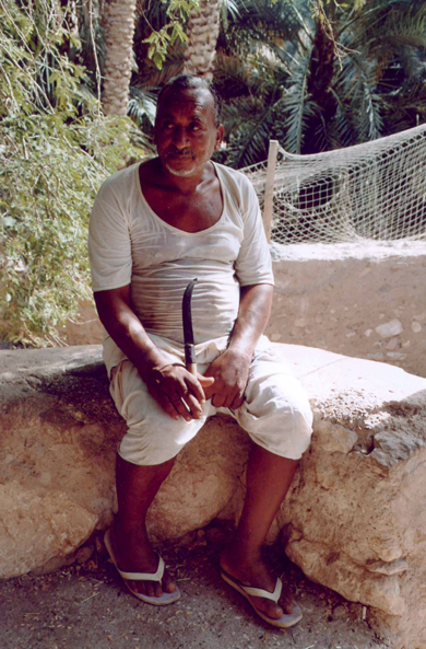 Wadi Tiwi, Omanais