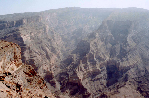 Jabal Chams, vue