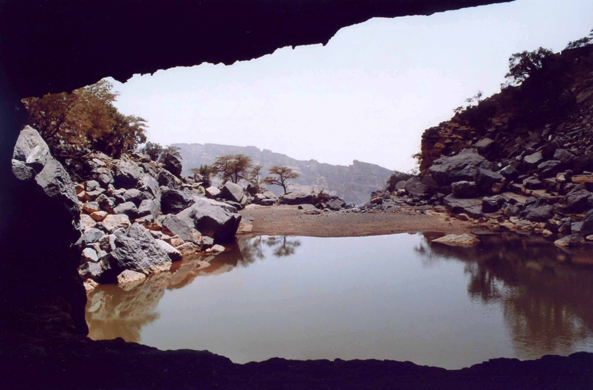 Jabal Chams, vue, Oman