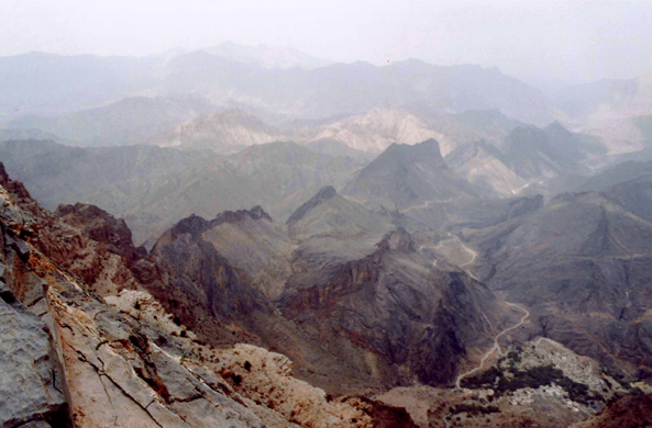 Djebel Akhdar, paysage
