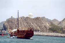 Mascate, port de Mitrah