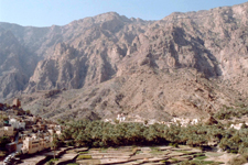 Bilad Sayt, chemin de randonn&eacute;e