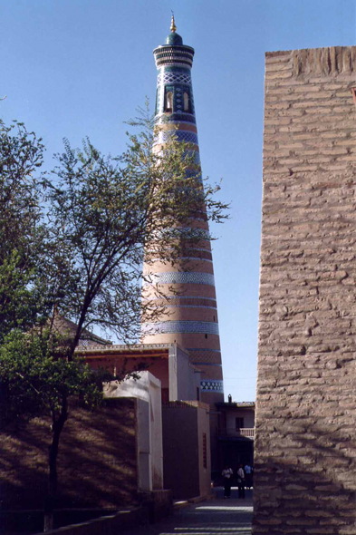 Khiva, le minaret d'islam Khodja