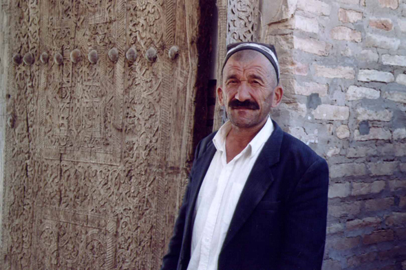 Khiva, porte, Ouzbek